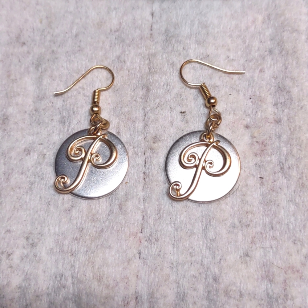 Monogram Earrings